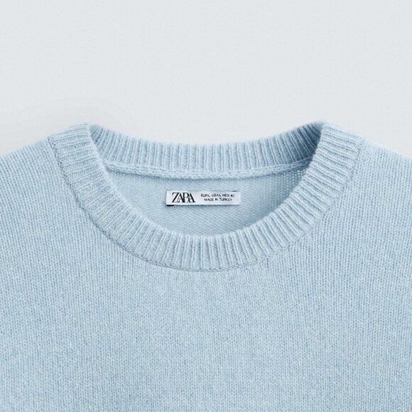 NWT Zara 97% CASHMERE Sweater - Picture 3 of 9